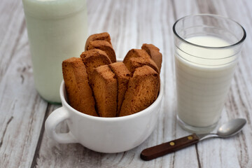 cookies y leche con chocolate!!!