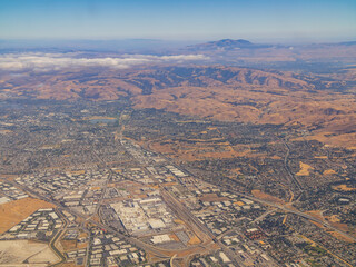 Aerial view of the East Industrial area