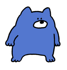 青い犬