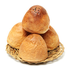 Chinese Cake on white background 