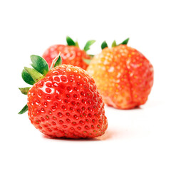 strawberry isolated on white background