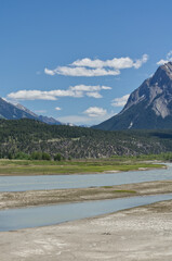 Beautiful View of the Canadian Rockies from Preacher's Point