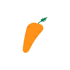 Carrot icon design template vector isolated