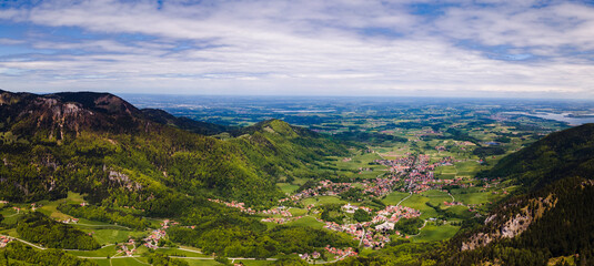 mountain panorama view