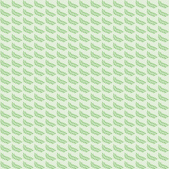 Seamless pattern design for fabric printing. Green leaves pattern design.