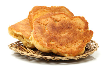 Chinese Cake on white background 
