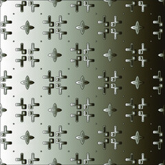 
Pattern with a black-and-white gradient . Abstract metallic background