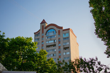 building in the park