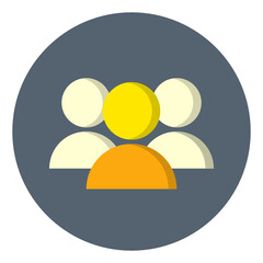 Group , Users flat icon.