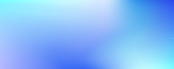 水中をイメージした青と水色のベクターグラデーション背景