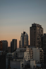 Sunset in Buenos Aires