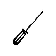 Screwdriver icon design template vector isolated illustration