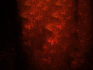 Fototapeta premium Imaginatory fractal background generated Image