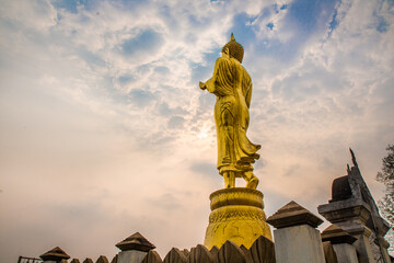 29 February 2020 at Wat Phra That Khao Noi at Nan Thailand people travel in holiday in Wat Phra That Khao Noi unseen Thailand