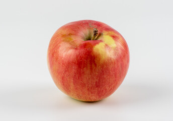 Fresh red apple fruit isolated on the white background. One of the best isolated apples that you...