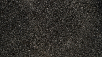 Surface rough of asphalt, Grey road with small rock, Texture Background, Top view