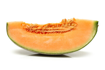melon isolated on white background 
