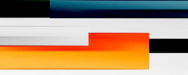 Multicolored lines background. Design template for business or technology presentations, internet posters or web brochure covers