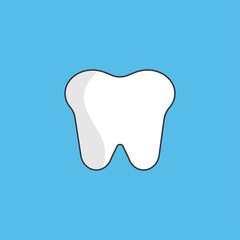 Tooth Dental Icon Design Vector template