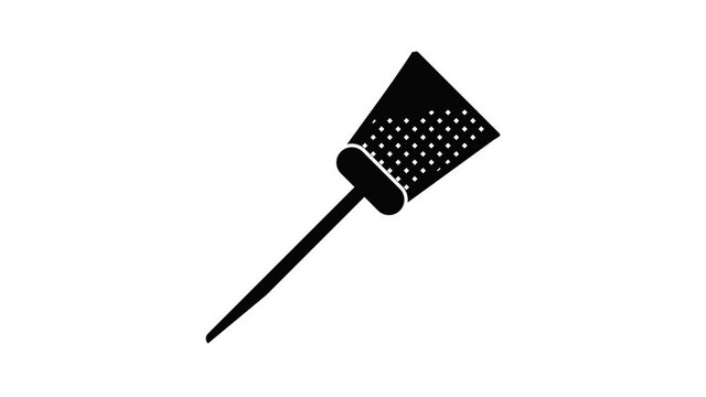 Swatter icon animation simple best object on white