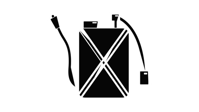 Pest control icon animation simple best object on white