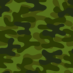 Seamless abstract military camouflage, large pattern. Military print for clothing.
