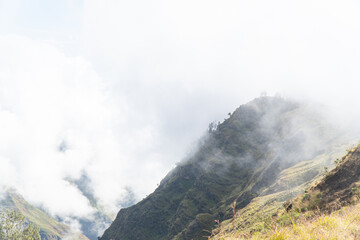 landscape with clouds