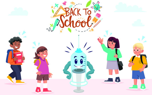 back to school 2021 vaccine childs