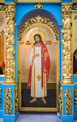  The interior the temple of the Don icon of the Mother of God