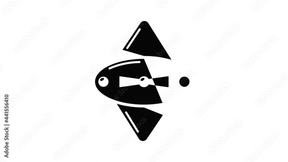 Poster lock old icon animation simple best object on white