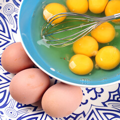 eggs in a bowl