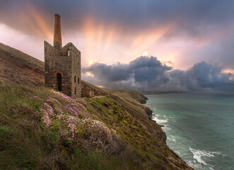 Wheal Coats Tin Mine St Agnus Chapel Porth Cornwall