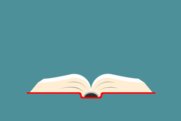 Book icon vector illustration on white background