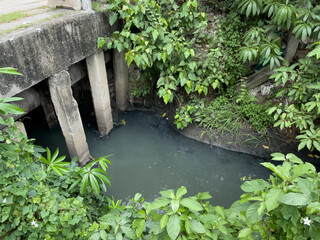sewage canal