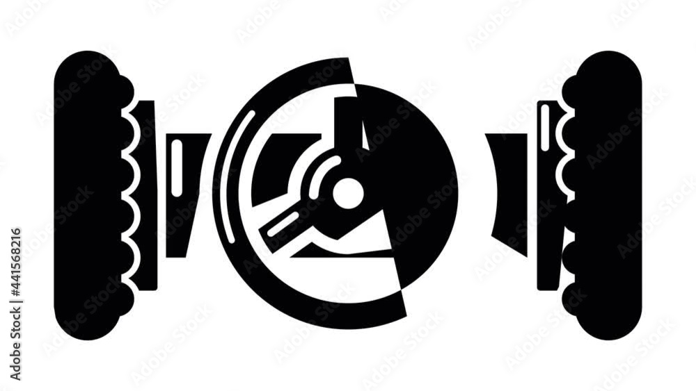 Aufkleber valve icon animation simple best object on white