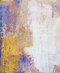 Abstract painting. Versatile artistic backdrop for creative design projects: posters, banners, invitations, cards, websites, magazines and wallpapers. Raster image. Colorful texture.