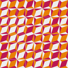 Abstract Geometric Pattern generative computational art illustration