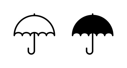 Umbrella Icon Vector for web, computer and mobile app