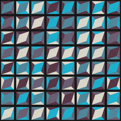 Abstract Geometric Pattern generative computational art illustration