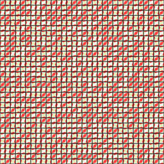 Abstract Geometric Pattern generative computational art illustration