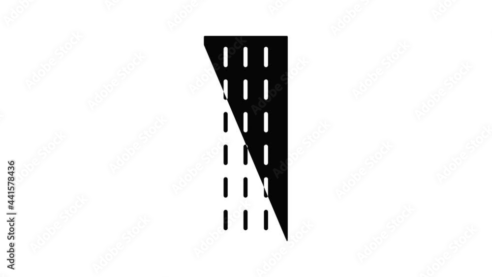 Poster highwayicon animation simple best object on white