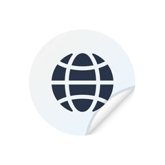 Globe - Sticker