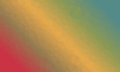 vibrant colorful geometric background with mosaic design