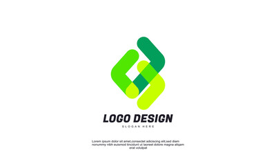 stock abstract creative company business corporate and building concept idea system technology logo template brilliant idea logo designs vector