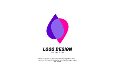 stock illustrator abstract creative company business corporate and building concept idea technology logo template brilliant idea logo designs vector