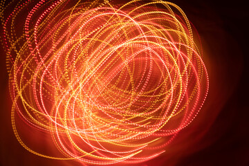 Light painting photo .... colourful background 