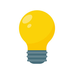 Light bulb icon. Light bulb ideas and creativity. Analytical Thinking for Innovation Processing