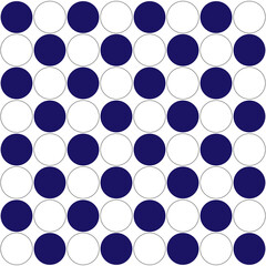 round chessboard pattern background