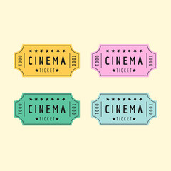 Tickets for cinema