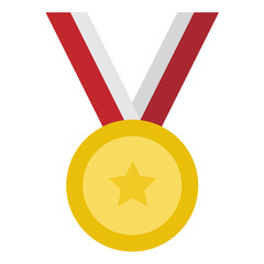 medal flat icon
